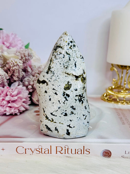 Chunky Ocean Jasper Flame 11cm