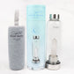 Clear Quartz Crystal Water Bottle