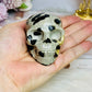 Picture Jasper Carved Skull 6.5cm 205g