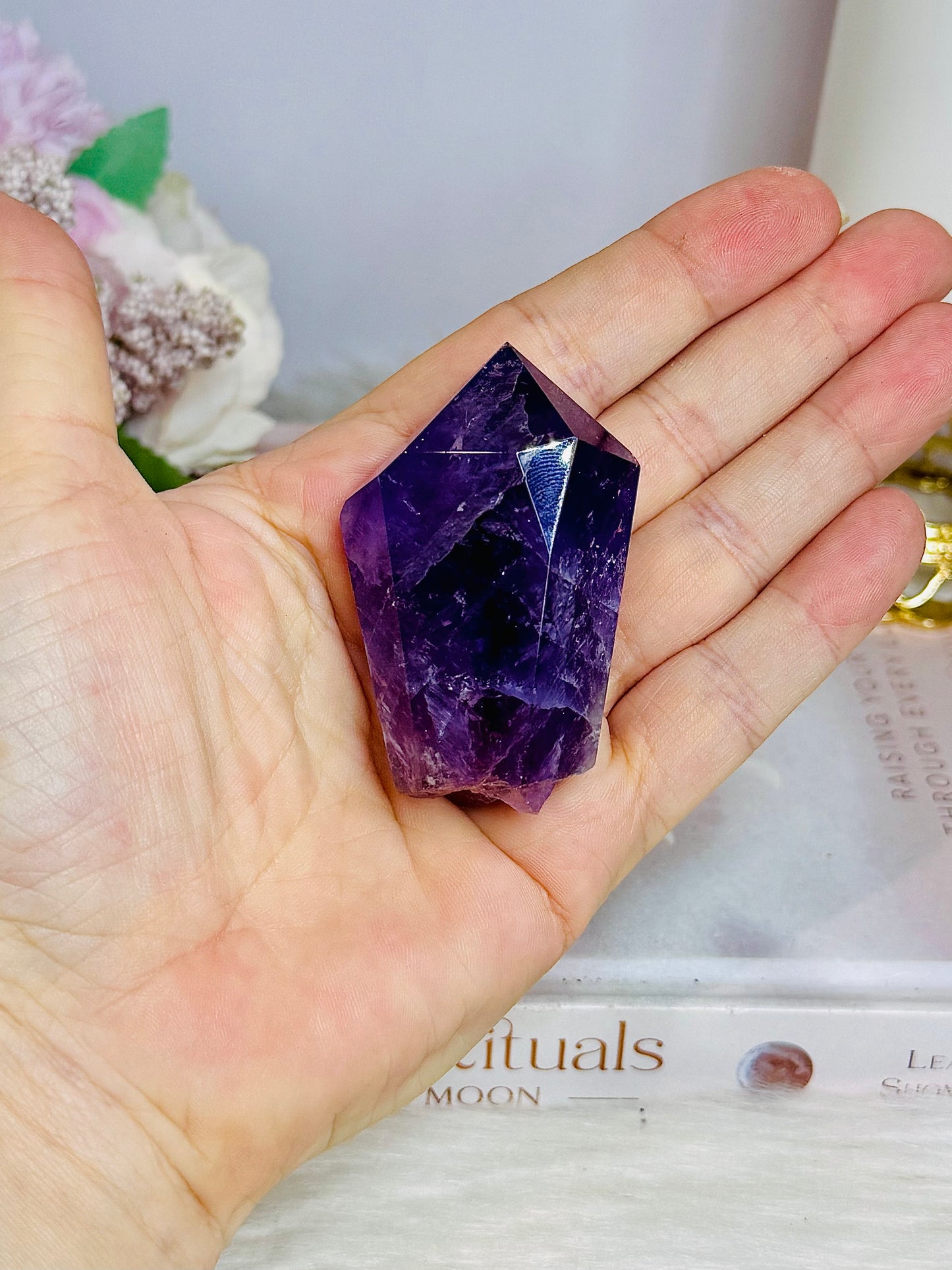 Amethyst Polished Point 6cm (does not stand)