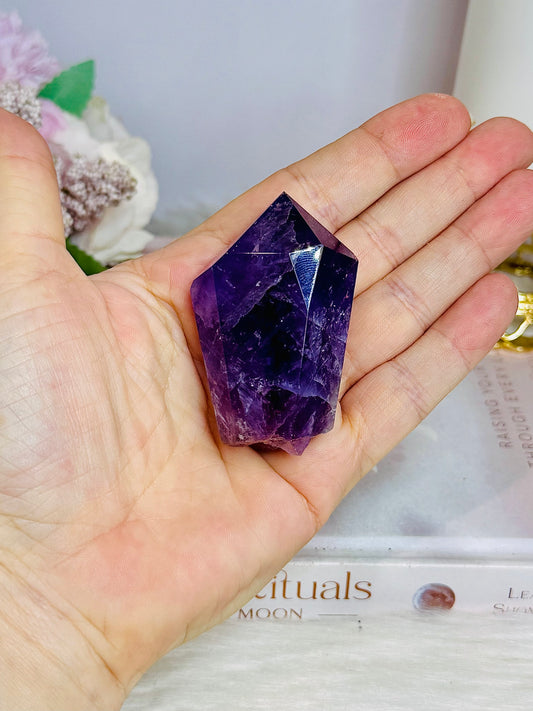 Amethyst Polished Point 6cm (does not stand)