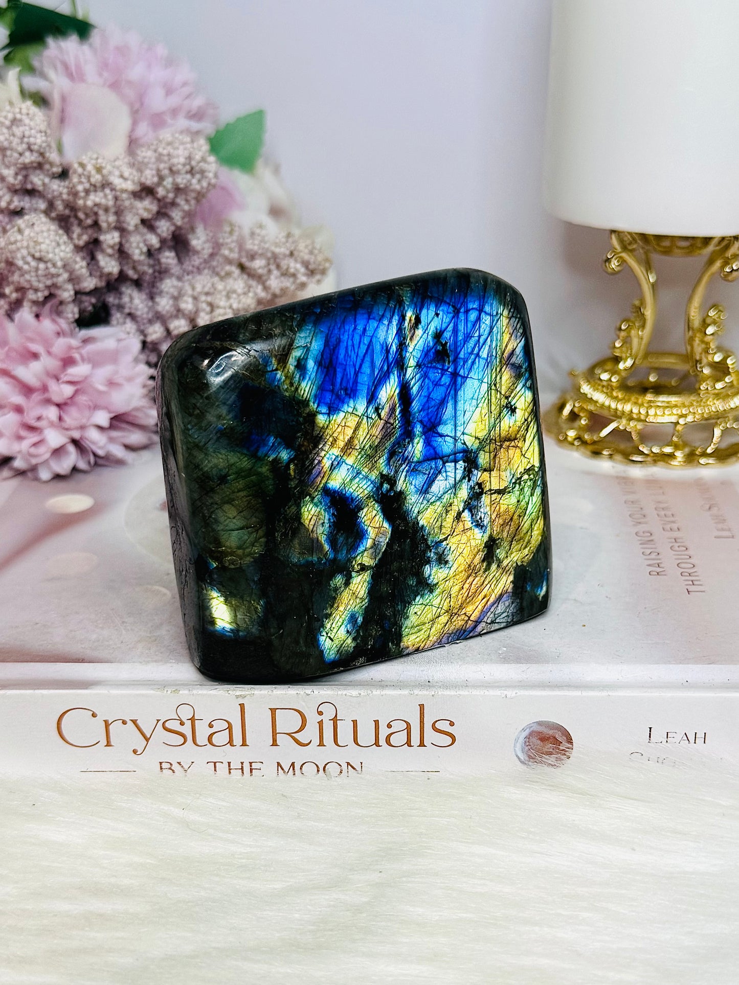 Natural Large Labradorite Freeform 420g