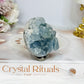 Blue Celestite Cluster Egg 182g