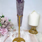 Amethyst Wand | Tower on Stand 25cm (inc stand)