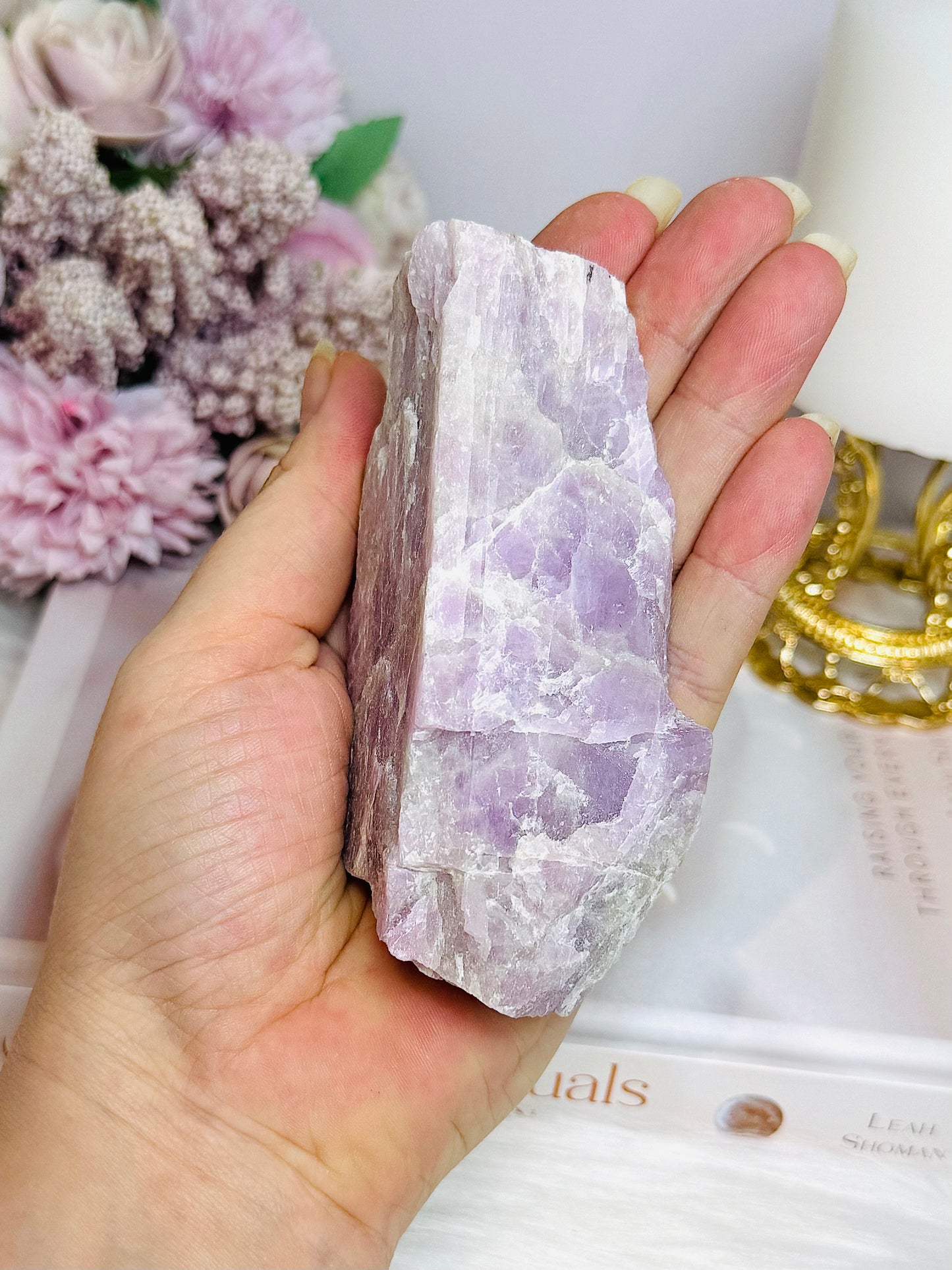 Large Natural Kunzite Specimen 11cm