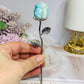 Blue Hemimorphite Forever Rose 15cm