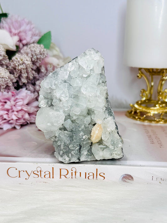 Natural Apophyllite with Stilbite Specimen 251g