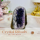 Amethyst Base Cut Cluster 227g
