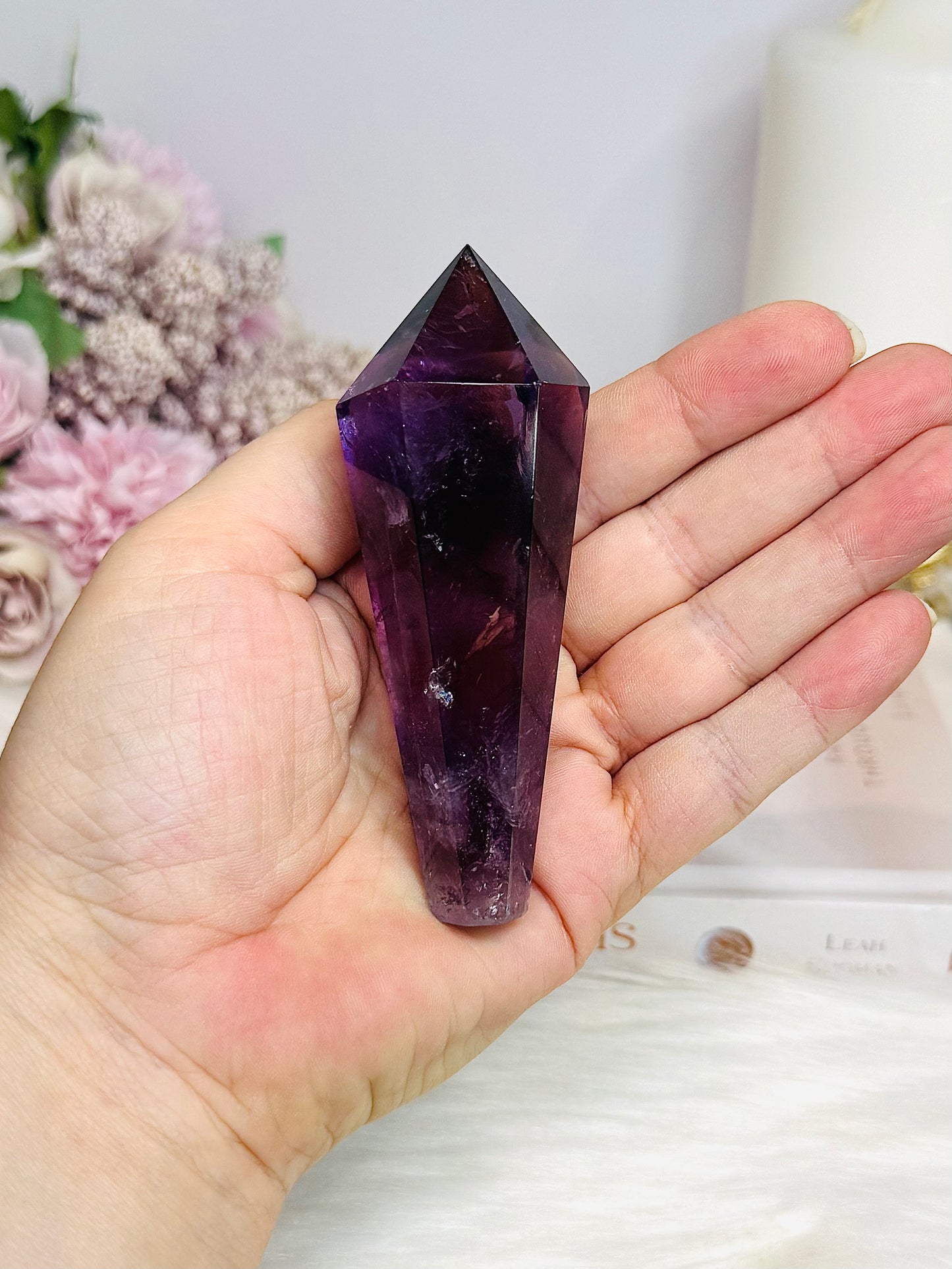 Phantom Amethyst Obelisk | Tower 9.5cm