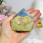 High Grade Angel Aura Agate Polished Top 321g