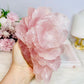 Huge Rose Quartz Carved Flower | Rose 1.4KG