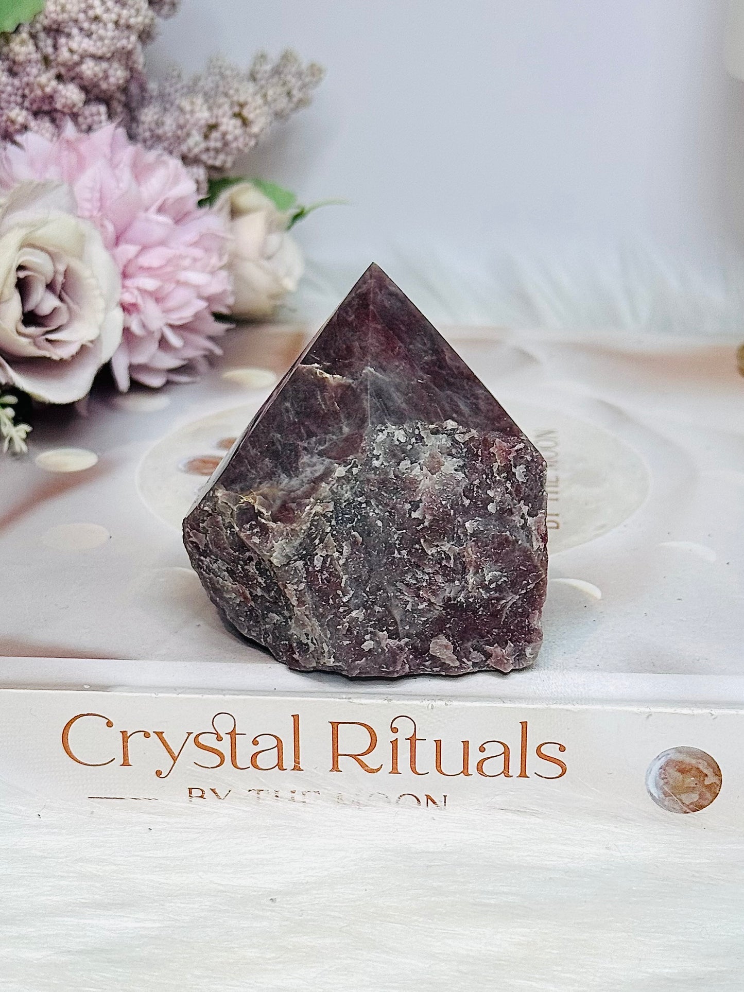Lepidolite Polished Top 173g