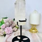 Large Clear Quartz Tower on Stand 24cm 952g