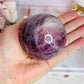 The Most Magical Large Lavender Star Rose Quartz Sphere with Flash On Stand 402grams