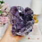 Large Amethyst Base Cut Cluster 11cm 886g