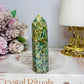 Natural Turquoise Tower 9cm