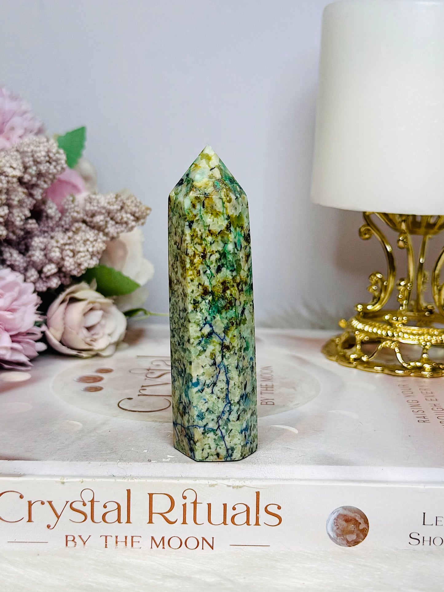 Natural Turquoise Tower 9cm