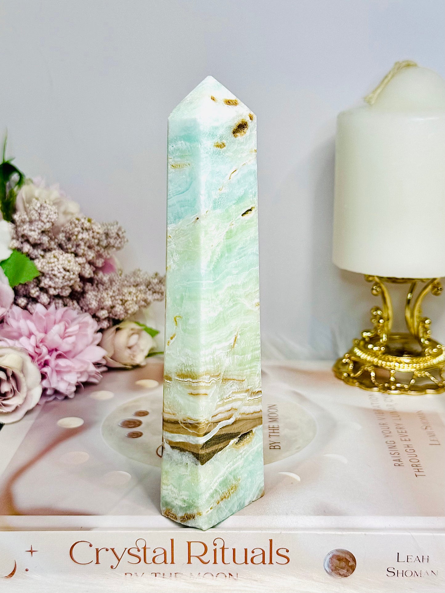 Caribbean Calcite Tower 15cm