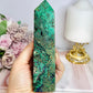 Natural Azurite Malachite Tower 15cm