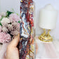 High Grade Druzy Mexican Lace Agate Chunky Tower 595g 18cm