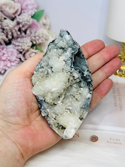 Natural Apophyllite Cluster 12cm 323g