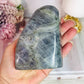 Natural Large Chunky Labradorite Polished Freeform 618gram With Beautiful Flash