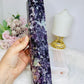 High Grade Purple Mica Tower 29cm 1.38KG