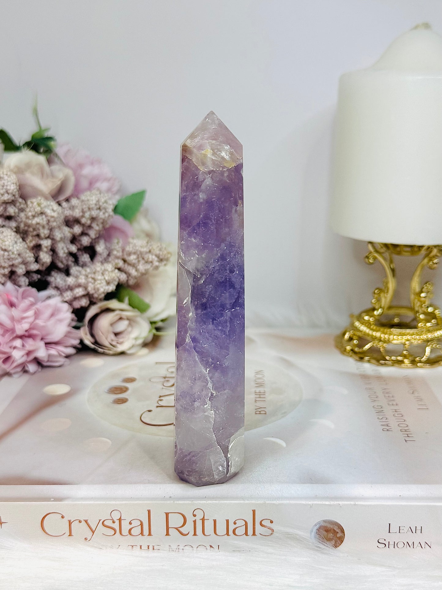 Amethyst Tower 12cm