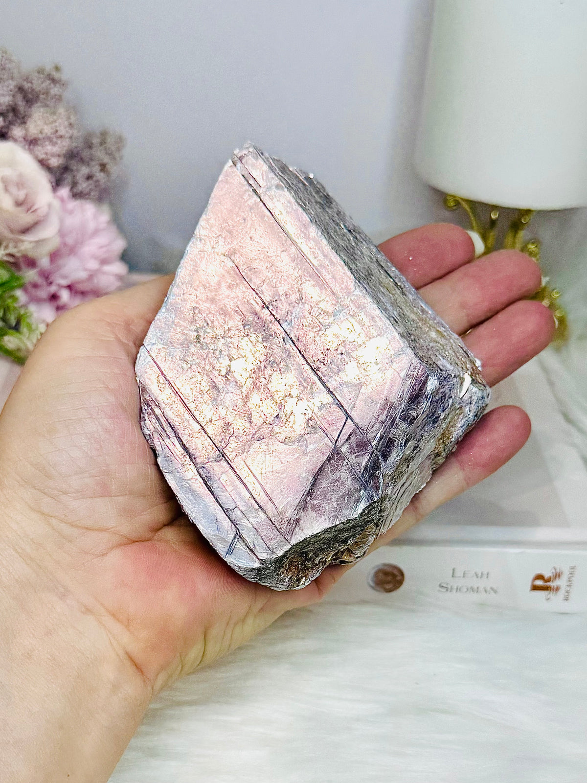 Large Natural Purple Mica Specimen 10cm 406g