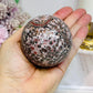 Leopard Skin Jasper Sphere on Stand 318g