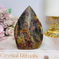 Pink Tourmaline Chunky Flame | Flame 10cm
