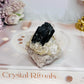 Natural Large Black Tourmaline on Matrix 144g