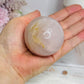 Rose Quartz Sphere On Stand 231g