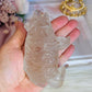 Chunky 11cm 359gram Clear Quartz Carved Bear