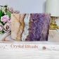 Natural Crazy Lace Amethyst Slab 11.5cm