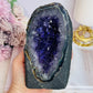 High Grade Divine Deep Purple Large Amethyst Cathedral From Brazil 703grams 14cm