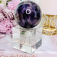 Peace & Tranquility ~ Gorgeous Amethyst Sphere 299grams From Brazil On Stand (Glass stand in pic is display only)