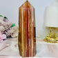 Large Carnelian Chunky Tower 15.5cm 528g