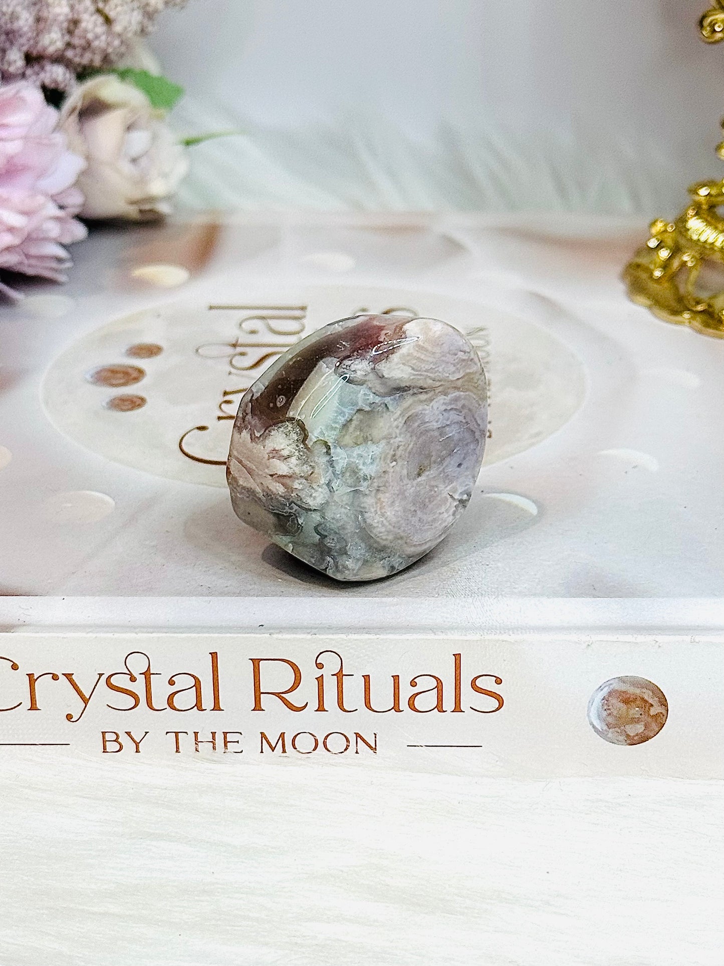 Small Flower Agate Freeform