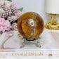 Large Carnelian Sphere on Stand 460g