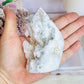 White Chunky Quartz Flame | Freeform 10cm