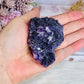 Incredible High Grade Deep Purple Natural Fluorite Specimen 7cm