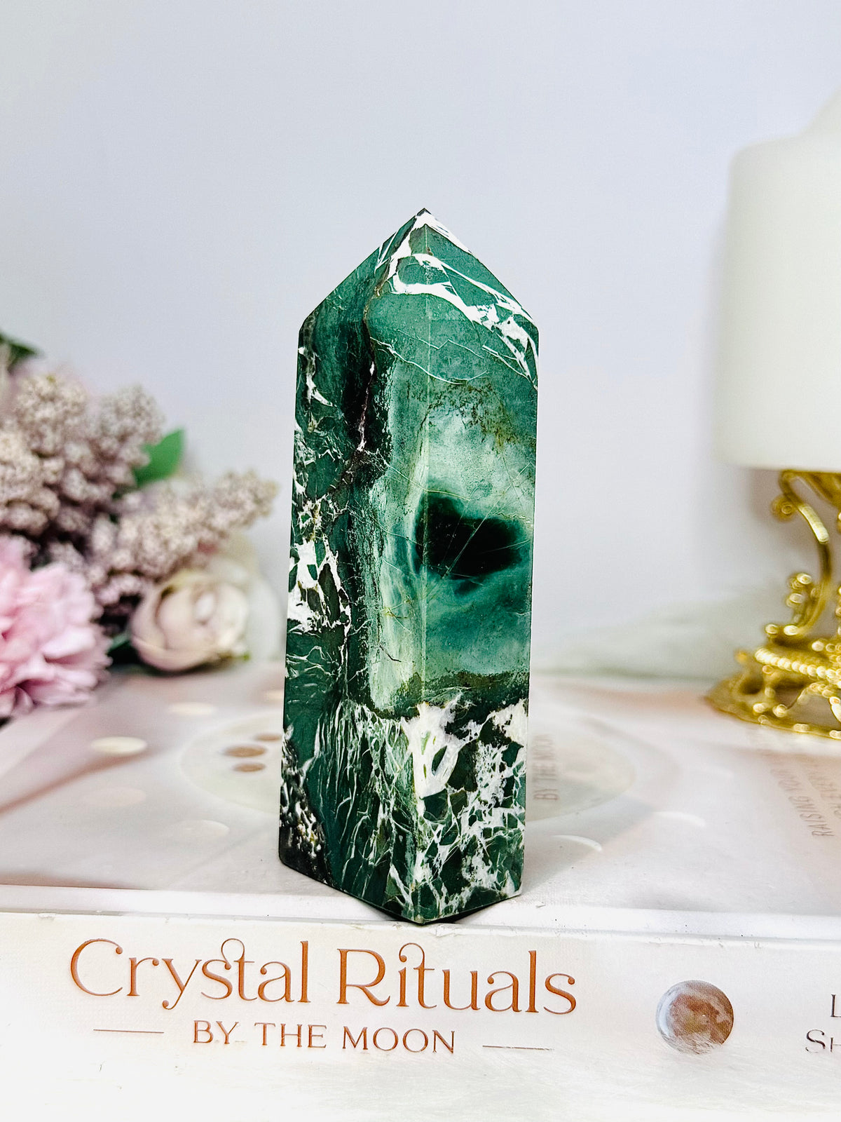 Chunky Unicorn Jasper Tower 11cm