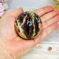 Money Agate Sphere on Stand 224g