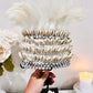 Incredibly Stunning Coastal Hand Made Feather & Shell Crown ~ 35cm x 25cm