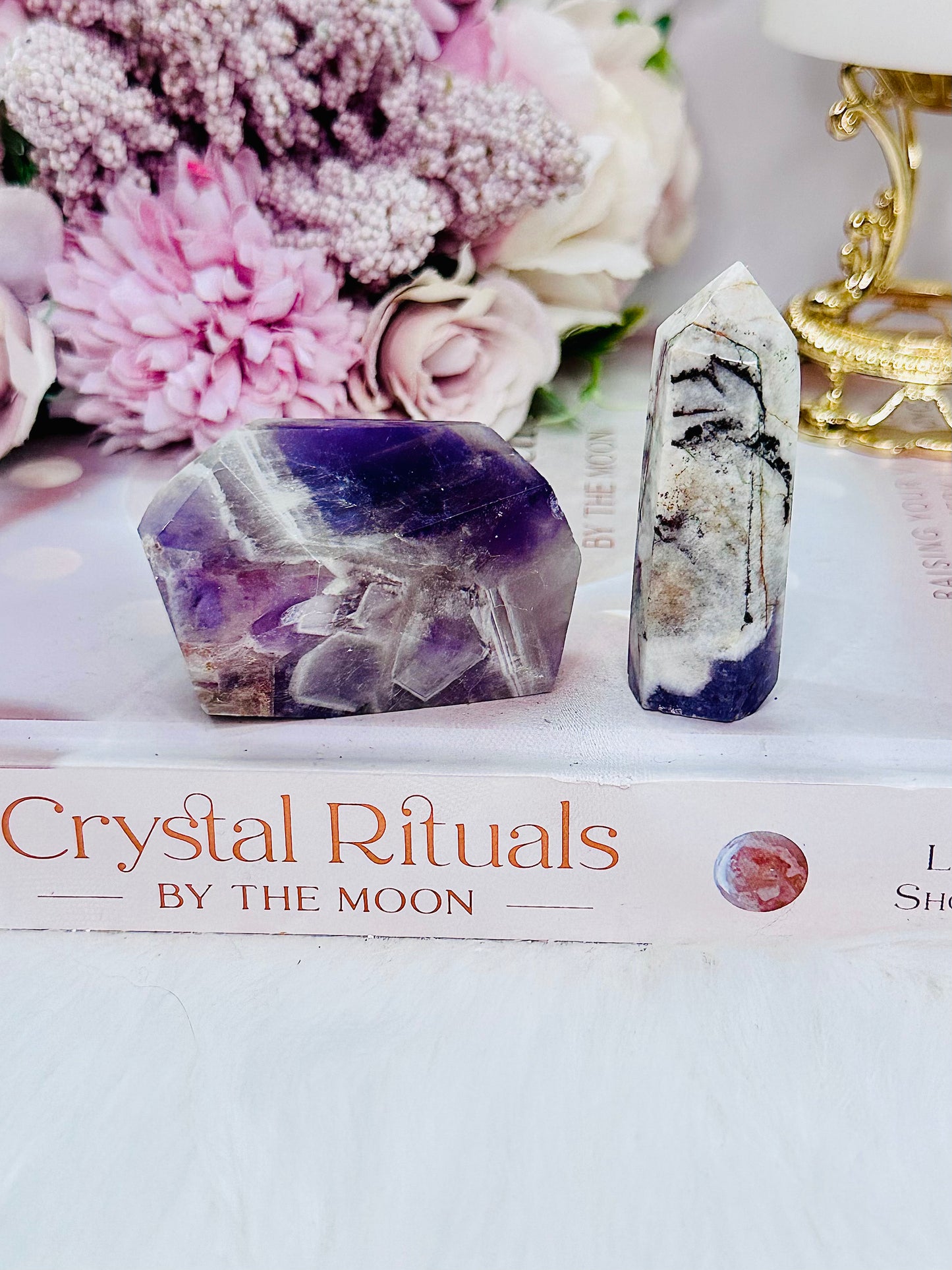 Gorgeous Dream | Chevron Amethyst Set ~ Tower & Freeform