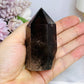 Smokey Quartz Chunky Tower 8cm ~ Discounted as chip on tip