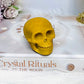 Jasper Carved Skull 6cm
