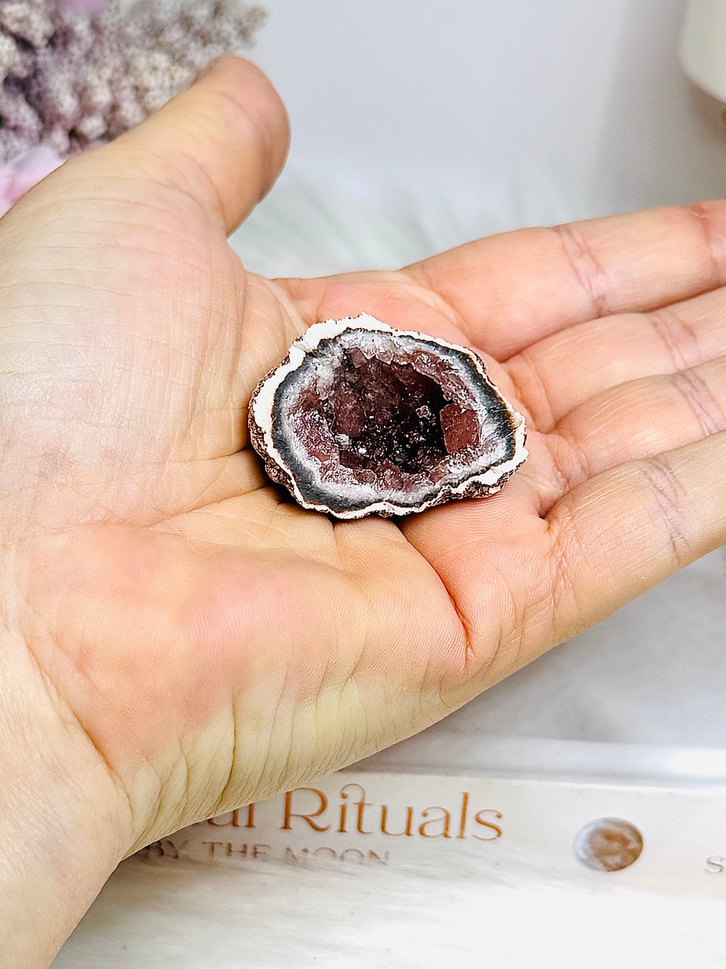 Pink Amethyst Small Geode
