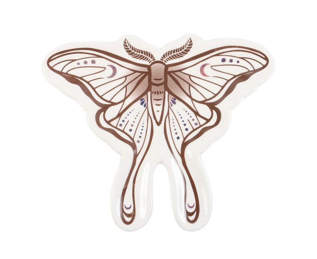 Luna Moth Trinket Dish 14cm